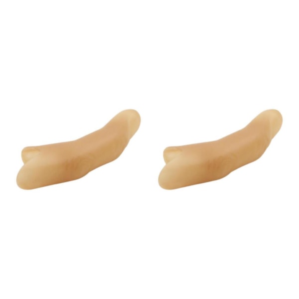 2/5 Fake Finger Magics Props Magics Trick Accessoarer för fest Soft Length 8.8cm 2Set