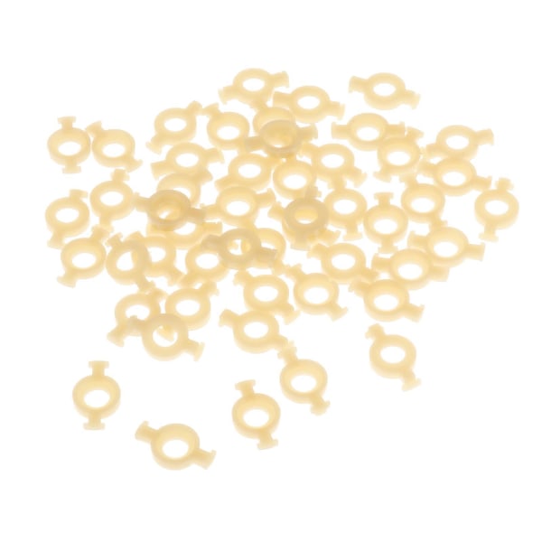1/2/5 50 stycken Plast Trumpet Ventilguider Hållarklämma för 5PCS