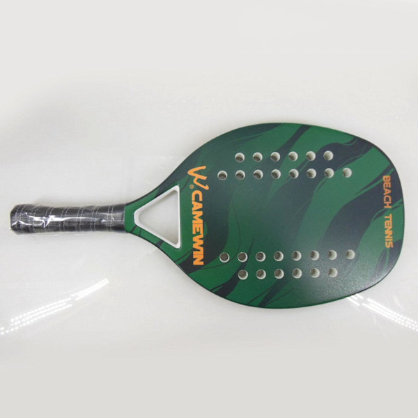 Beach Tennis Paddle Racket Utrustning för nybörjare med Ball Bag green 48x23.5cm