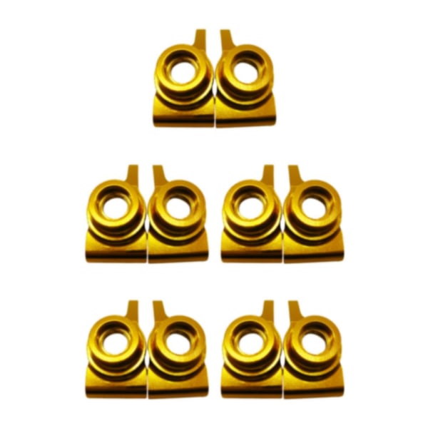 1/2/3/5 2 stycken bakre navhållare för 1/14 LC RC bil bakre nav yellow 5Set