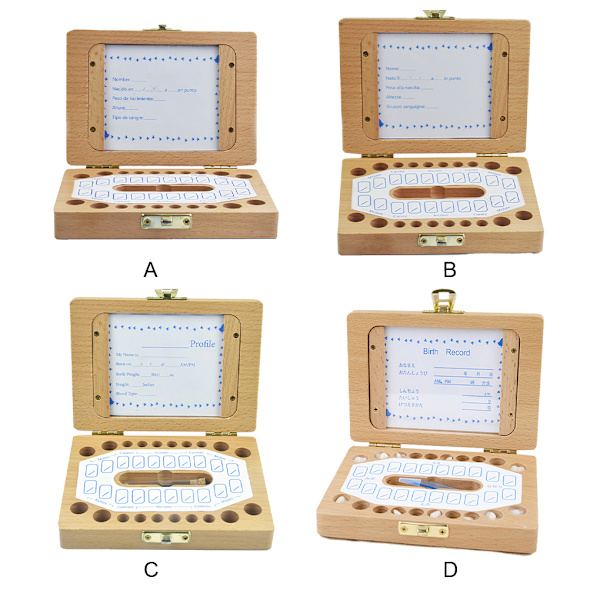 1/2/3/5 Baby Box Spara Organizer med fotoram Memory Keeper English 1Set
