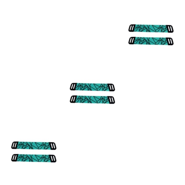 1/2/3/5 Öronkuddar Kudde Hörselskydd Andas Gamer Rhombus Green Shock-cushion Beam 3PCS