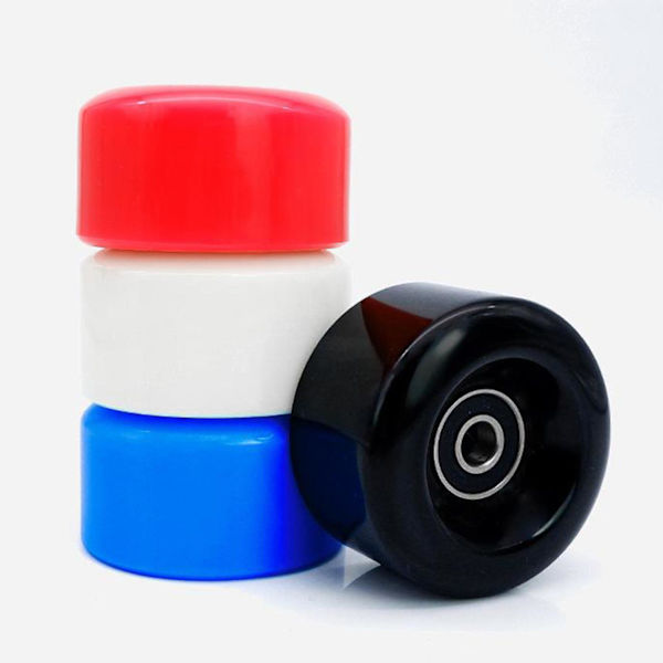 1/2/3 Inline Skate Wheel PU Slitstarka 58 mm 82A hjul Red 58x58x32mm 1Set