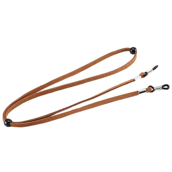 2/3/5 Glasögonrem Non- För Slip Stretchy Universal Rope Light Brown 26.77 Inch 5Set