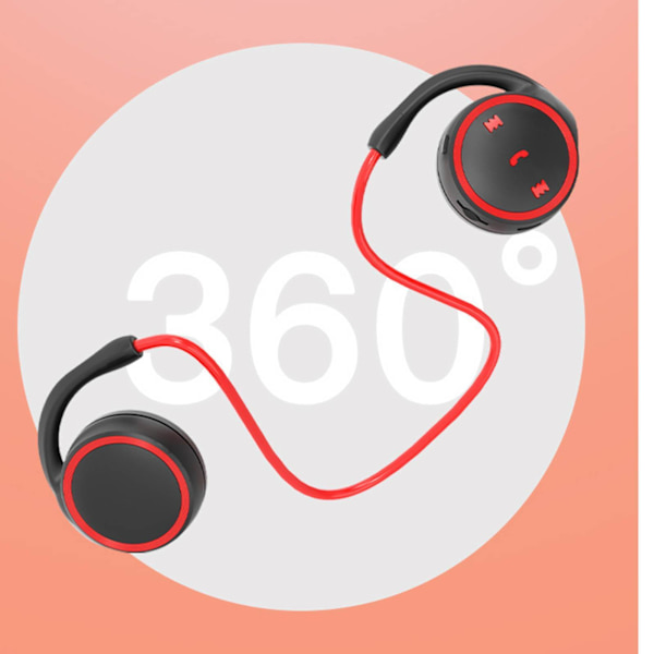 1/2/3 Bluetooth 5.0 Hörlurar Hörlurar HD-samtal DSP-brus Black Red Box size: 125x100x30mm 1Set