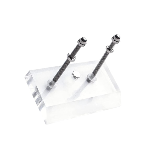 1/2/3/5 Väggmonterad Longboard Display Rack för snygg garage Clear 1 Pc