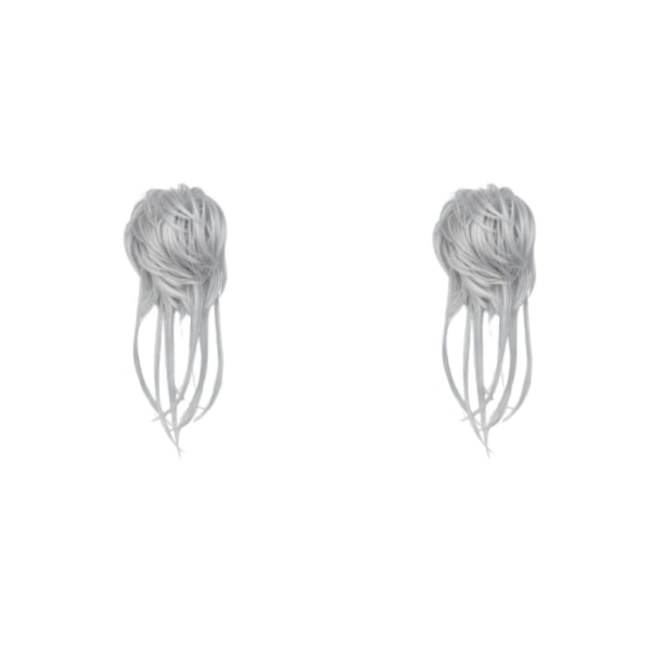 1/2/3/5 Fiber hästsvansbulle Multipurpose Frisyr Viktigt för 60B 2Set