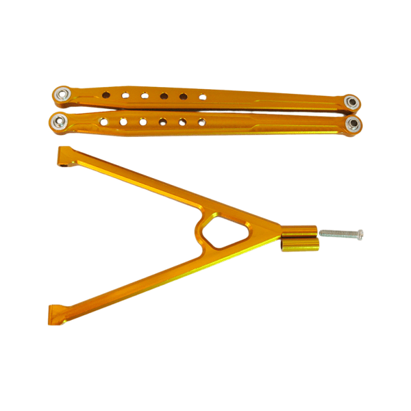 1/2/3/5 Aluminiumlegering Trigon Support Bar Bakre Support Bar För yellow 1Set