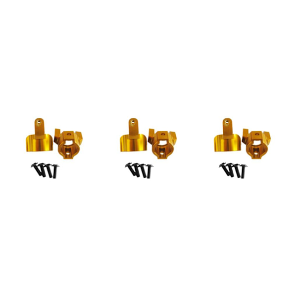1/2/3/5 aluminium C-nav för AXIAL SCX10 högprecisionsaluminium yellow 3Set