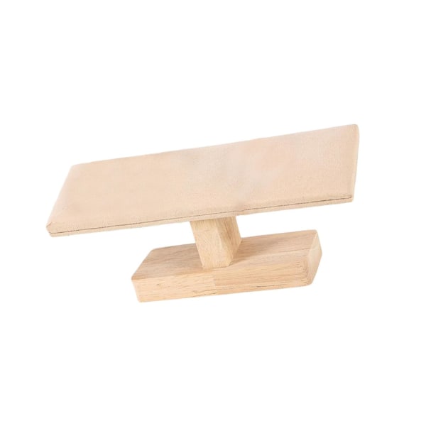 1/2 Bärbar Watch Display Stand Smycken Towers för sovrum Yellow 20 x 6 x 8cm 1Set