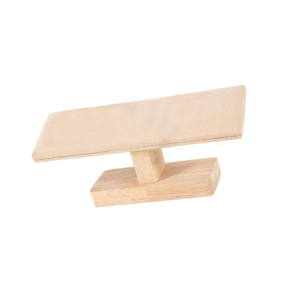 1/2 Bärbar Watch Display Stand Smycken Towers för sovrum Yellow 20 x 6 x 8cm 2Set