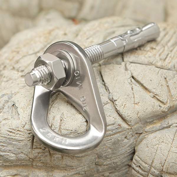 1/2/3 Heavy Duty Klätterhängare och För Bolt för utomhusbruk 1Set