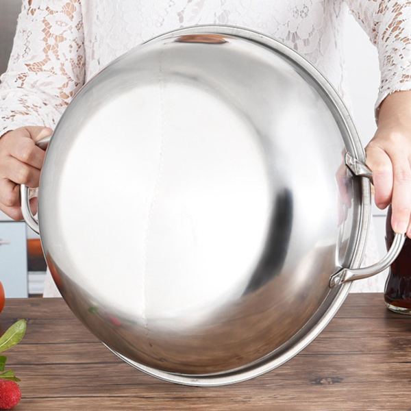 Gryta med avdelare Köksredskap Köksredskap Köksgryta för With spoon and lid