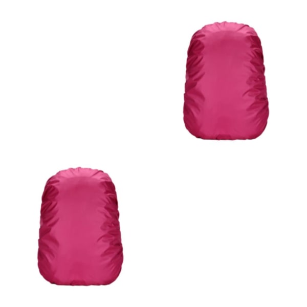 1/2/3/5 Ryggsäck Torrt Vattentätt Cover Unisex för resor Rose 2Set