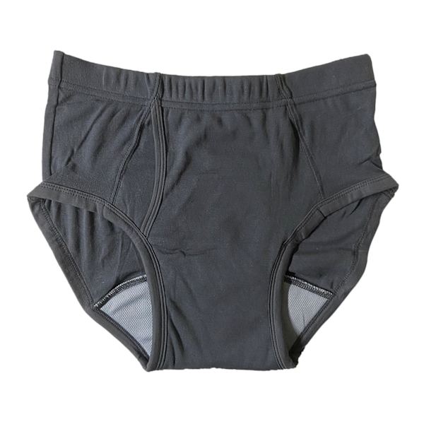 1/2/3/5 Herrblöja Tvättbar Bekväm Vattentät Återanvändbar Gray XL 1Set