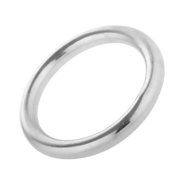 1/2/3/5 Solid 304 rostfritt stål bandband svetsad O Silver 30x8mm 1Set