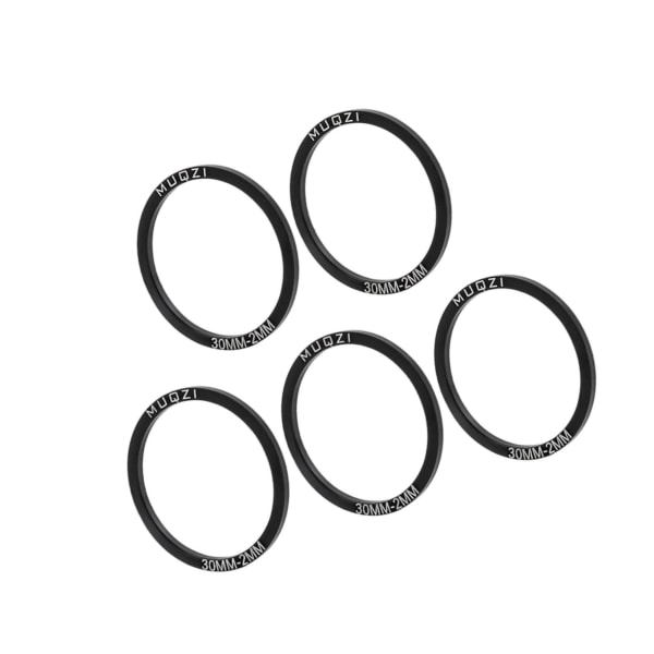 1/2/3/5 5x Cykel Bottenfäste Packning Bricka BB Spacer Reparation Black 30MM T2MM 5Set