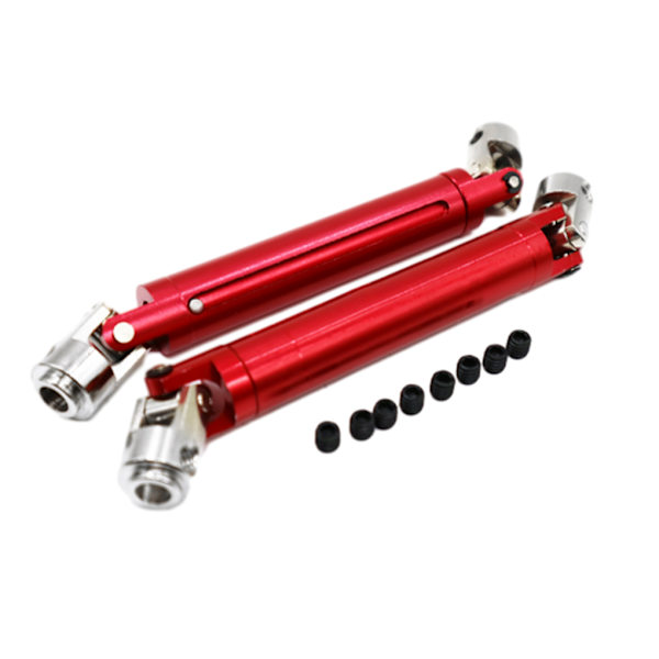 1/2/3/5 Center Drivaxel För ECX 1/12 Rc RGT136100 Aluminium red 1Set