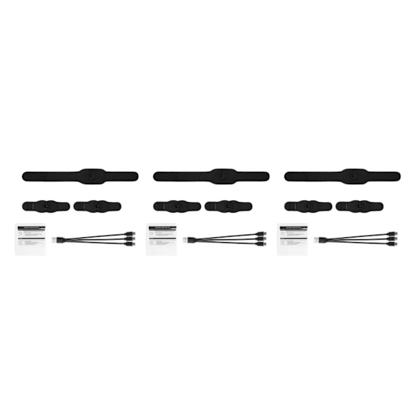 1/3 Svart Lättmonterade Jumpers T Pro för enkelt däck 3PCS