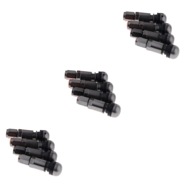 1/2/3/5 4 st Bil Slanglösa Hjul Dammlock Däckventilstammar Gray 3Set