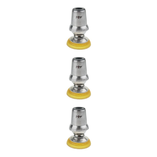 1/3/5 360 graders rotation av gummi, halkbeständig käppskyddskrycka Black 19mm 3Set