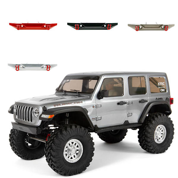 1/2/3/5 främre bakre stötfångare Antikollisionskort för AXIAL SCX10 red 1Set