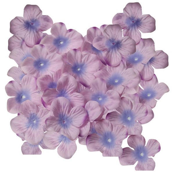 1/2/3 500 st konstgjorda rosenblad för DIY-hårbåge Lavender 1Set