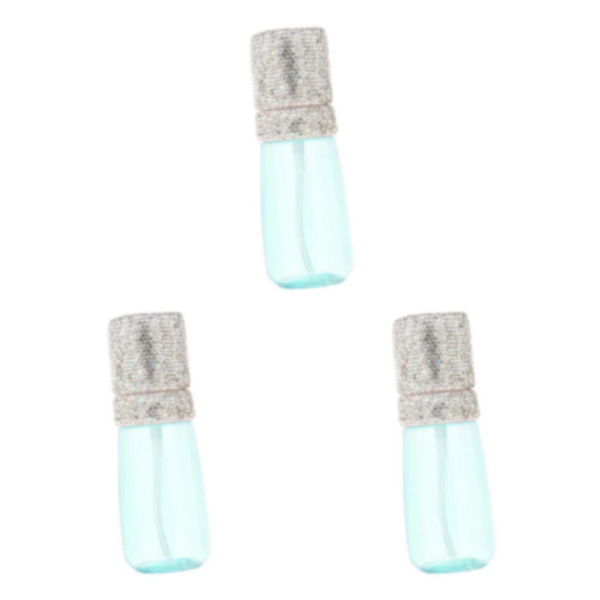 1/2/3/5 vätskebehållare 60 ml behållare Snygg liten resa Blue 12 x 4cm 3Set