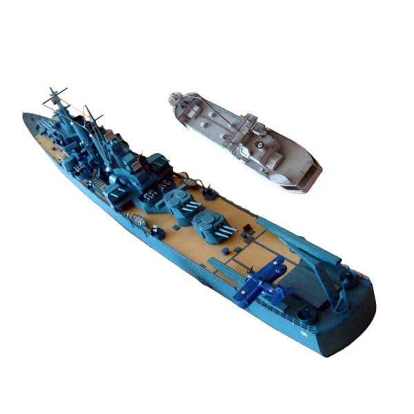 Naval Ship Toy Set Ship Kit Warships Ship Kit för 14 år och