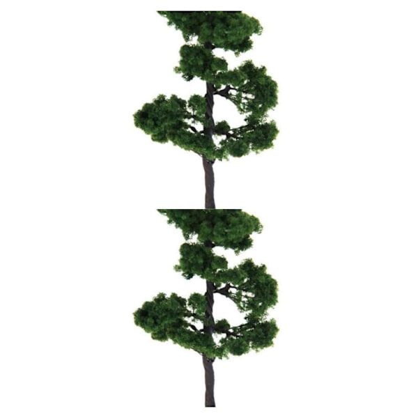 1/2/3 4,72 tums landskap Landskapsmodell Tree Mountain Pine Trees 2Set