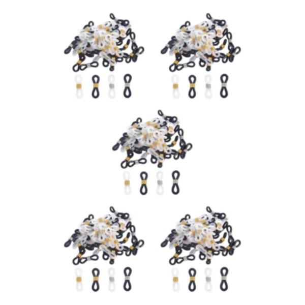 1/2/3/5 50 st Glasögon Glasögon Kedjeremshållare Loop Ends Type B 50 Pcs 5Set