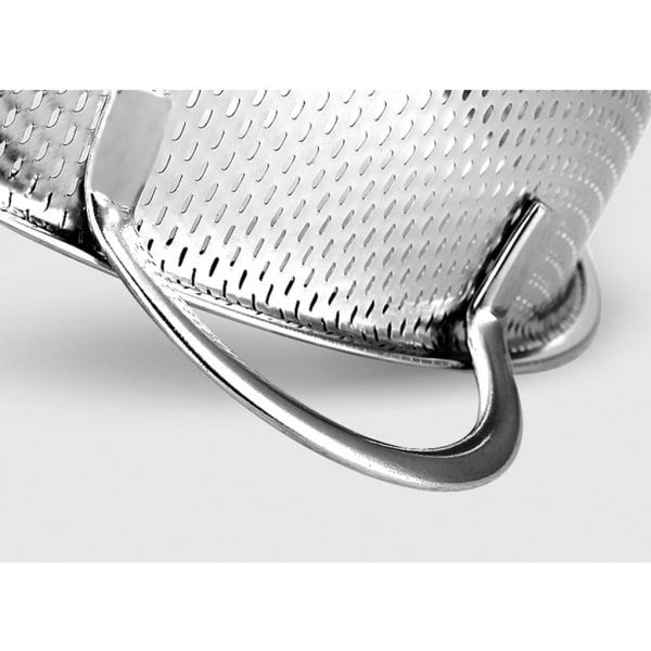3x Silver Rostfritt stål Durkslag Set med 3 - Och hållbart