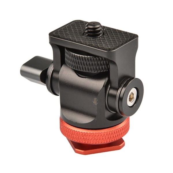 1/2/5 Mini Ball Head 360 Swivel Bracket Adapter för kamerablixt 1Set