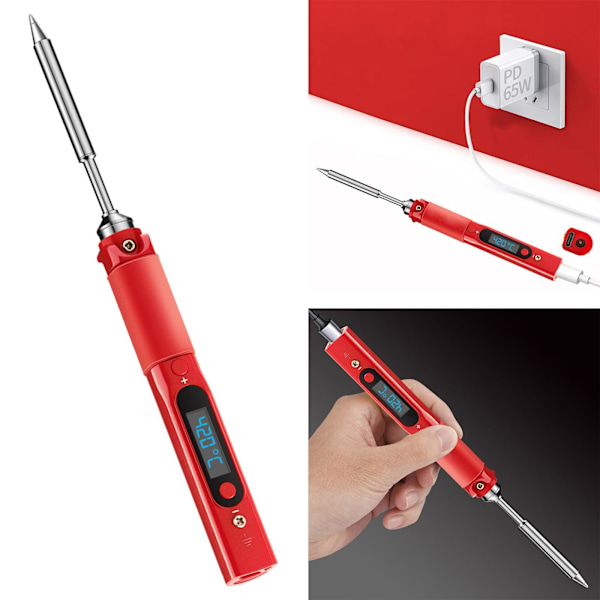 1/5 mini lödkolv för intelligent underhållshushåll Soldering Iron 1 Pc