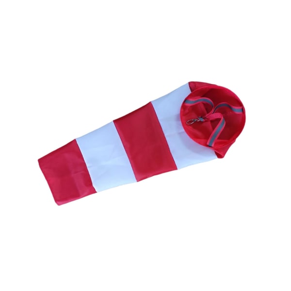 1/2 Aviation Wind Socks Oxford-tyg för trädgård utomhusvind red 150cm Large 1Set