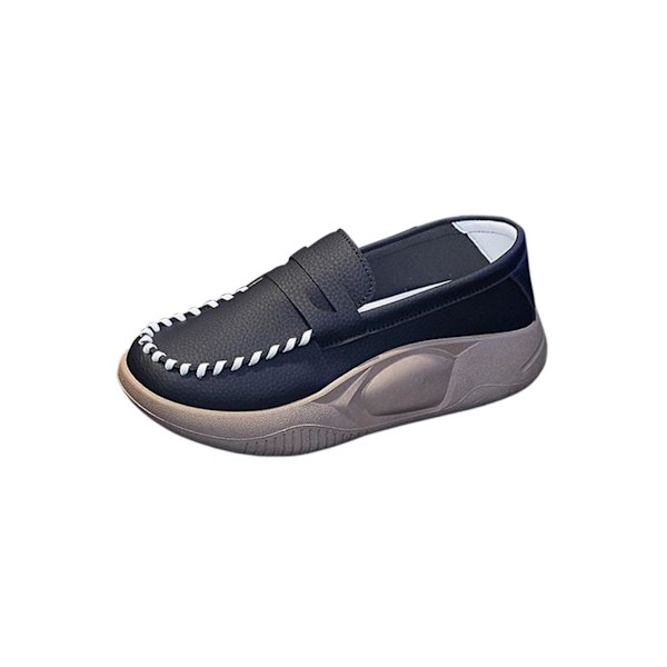 Casual Damskor Bekväma För Slip On Mjuk för Inomhus Black Size 37