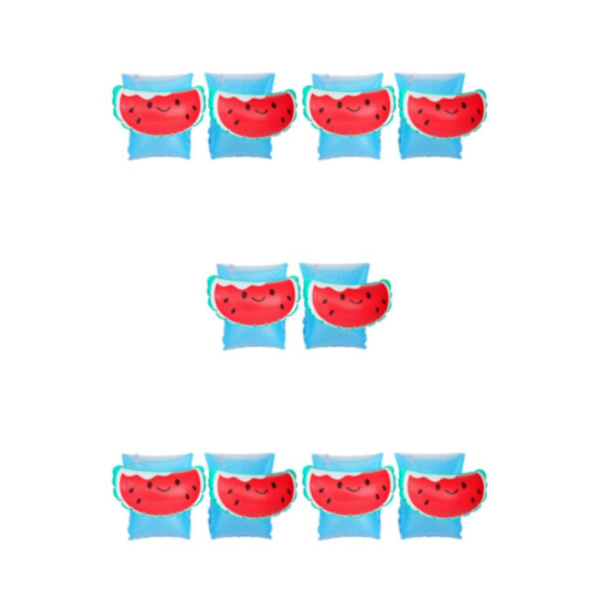 1/2/3/5 2x uppblåsbara armband för barn simärmar flyter Watermelon 15x15x1cm 5Set