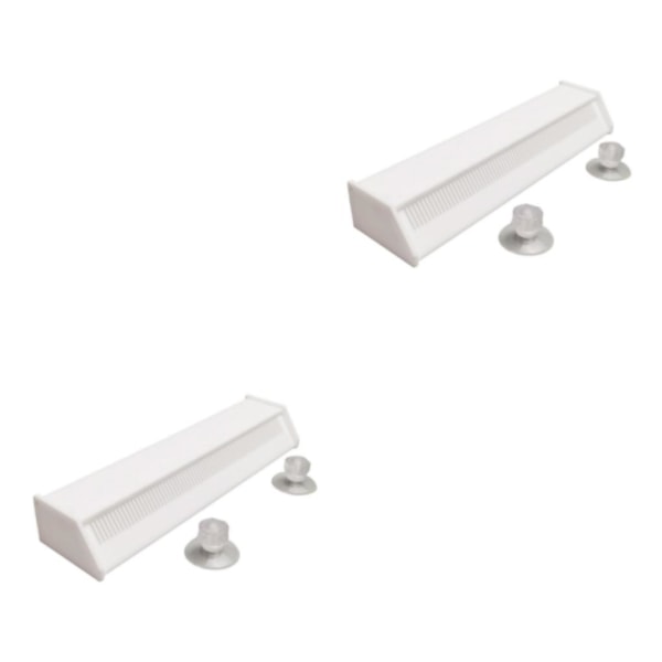 1/2/3/5 Multi hårförlängningshållare Wigsrack vägg White 30.5 x 7.6 x 4.6cm 2Set