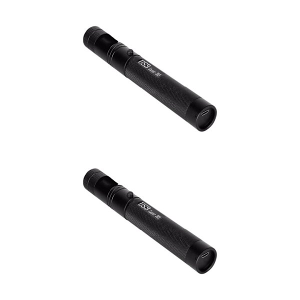 1/2 Bärbar USB Grön Batteri Inbäddad Justerbar Focus 303 Pen 2Set