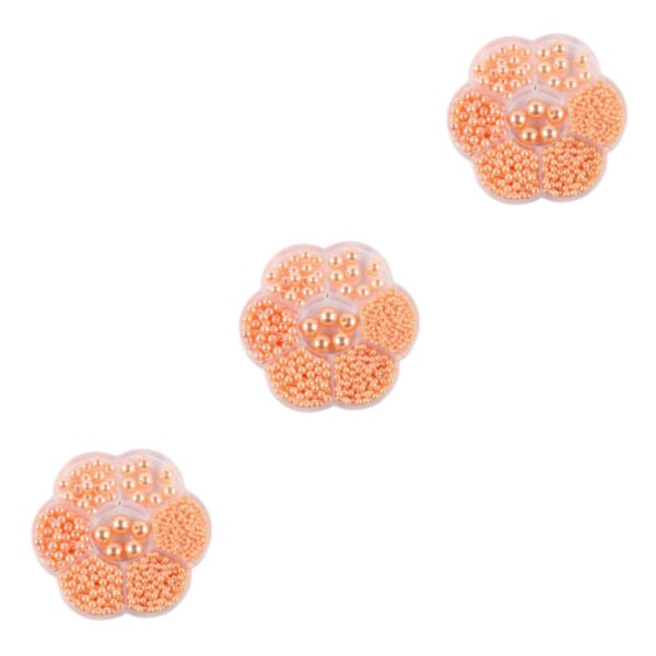 1/2/3/5 1150 stycken DIY-pärlpärlor för att göra vackra smycken orange 3PCS