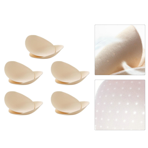 1/2/3 5 Par Dam BH Inserts Pads Mjuk baddräkt vaddering Skin 13.5 x 10.5cm 1Set