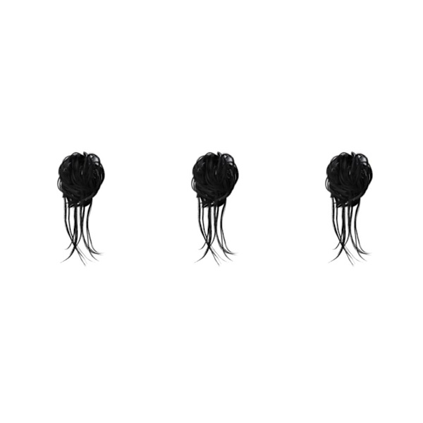 1/2/3/5 Fiber hästsvansbulle Multipurpose Frisyr Viktigt för 1B 3Set