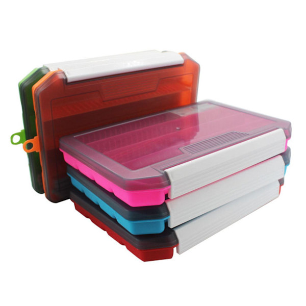 1/2/3 karp fiskeredskap Box organizer fiskepärlor Orange 20.5x14.5x3cm 1Set