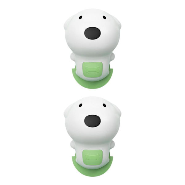 1/2/3 Söt Baby Safety Lock Stopper Baby Safety Protection green puppy 6.5x8.9cm 2Set