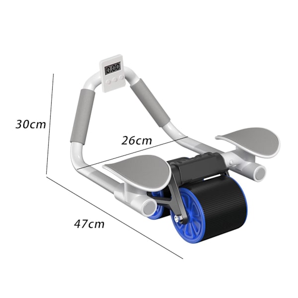 Armbågsstöd För Ab Roller Wheel Automatisk returträning Blue