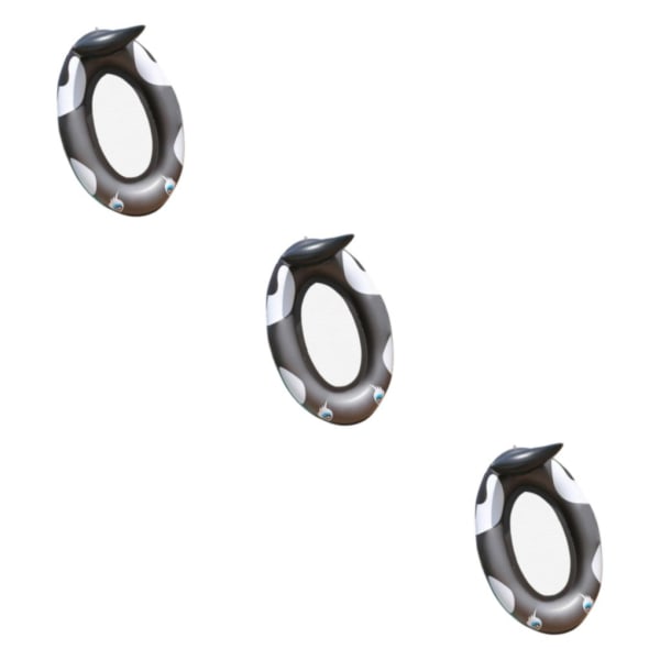 1/2/3 Uppblåsbar Pool Float Ring Party Pool Lounger Float för Type 2 3PCS