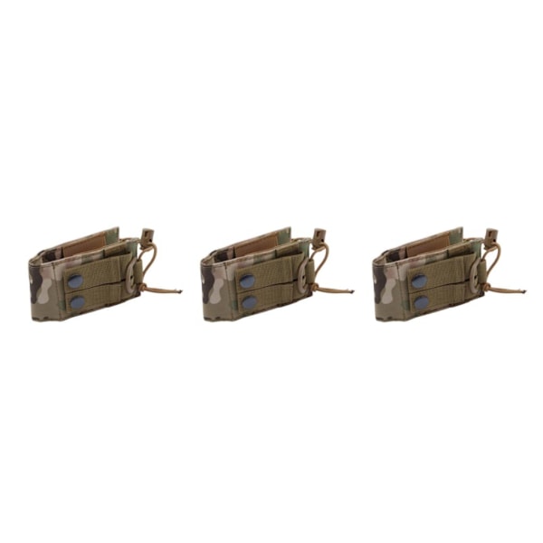 1/2/3/5 Radio Intercom Bag Interphone Magazine Pouch Hunting Green Camouflage 3PCS