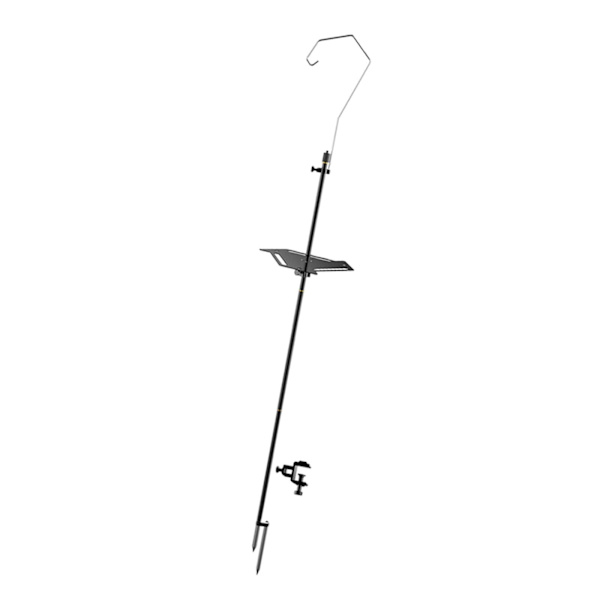 Bil Trunk Tält Shelter Sunshade Tail Extension Tour Camping light pole rack