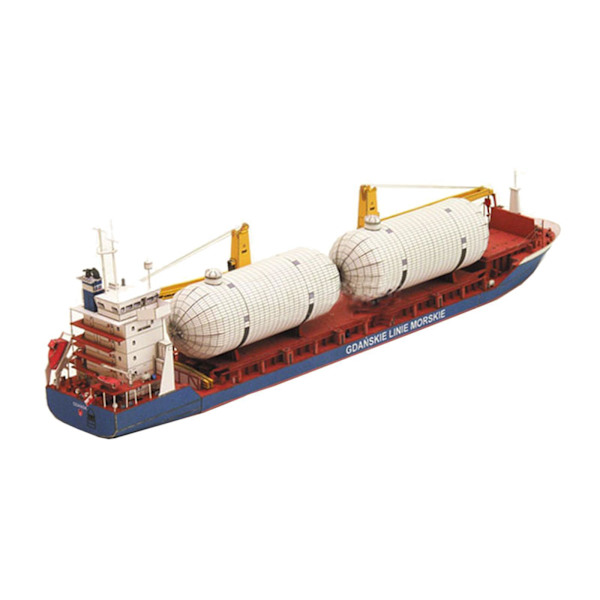 1/3 1:400 Skala Pappersfartyg 3D Pappersmodell Fartyg Barnleksakshem 1Set