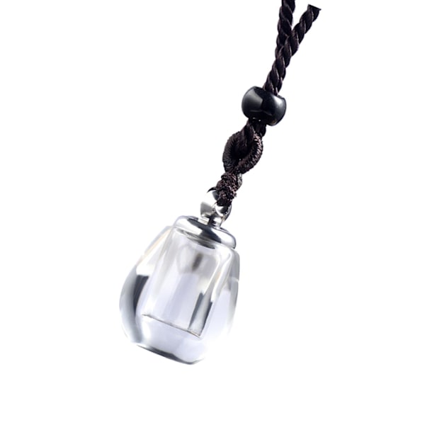 1/2/3/5 Memorial Pendant Halsband Parfymflaska för Ashes Clear drop shape 1Set